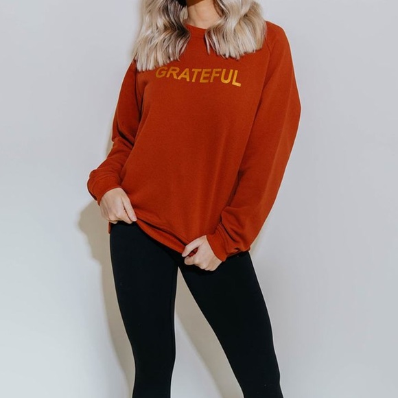 Kittenish Tops - Kittenish grateful sweatshirt
